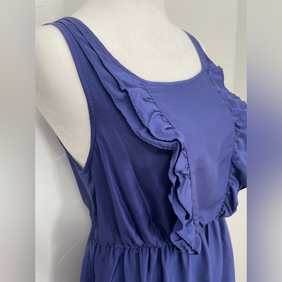 Anthropologie Maeve Sleeveless Ruffle Dress - Picture 4 of 8